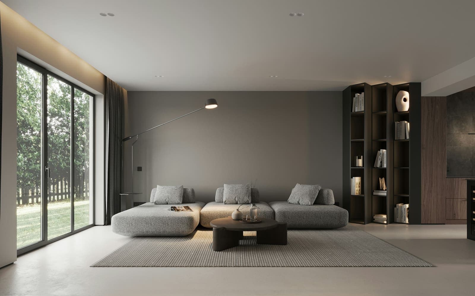 Disha Harmony Gardens apartment interior – representative image